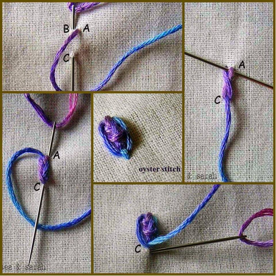 Tinas handicraft  53 different embroidery techniques Tinas handicraft  53 different embroidery techniques