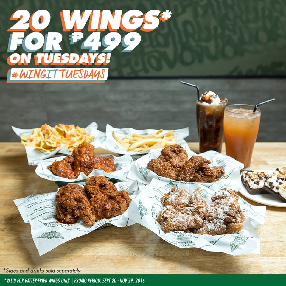 Manila Shopper Wingstop WingItTuesdays Promo SeptNov 2016