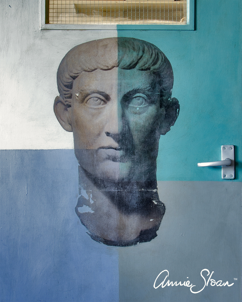 Annie Sloan • Paint & Colour Image transfer with Decoupage Glue and