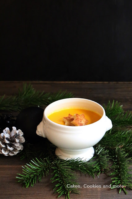 Weihnachtliche Kürbissuppe