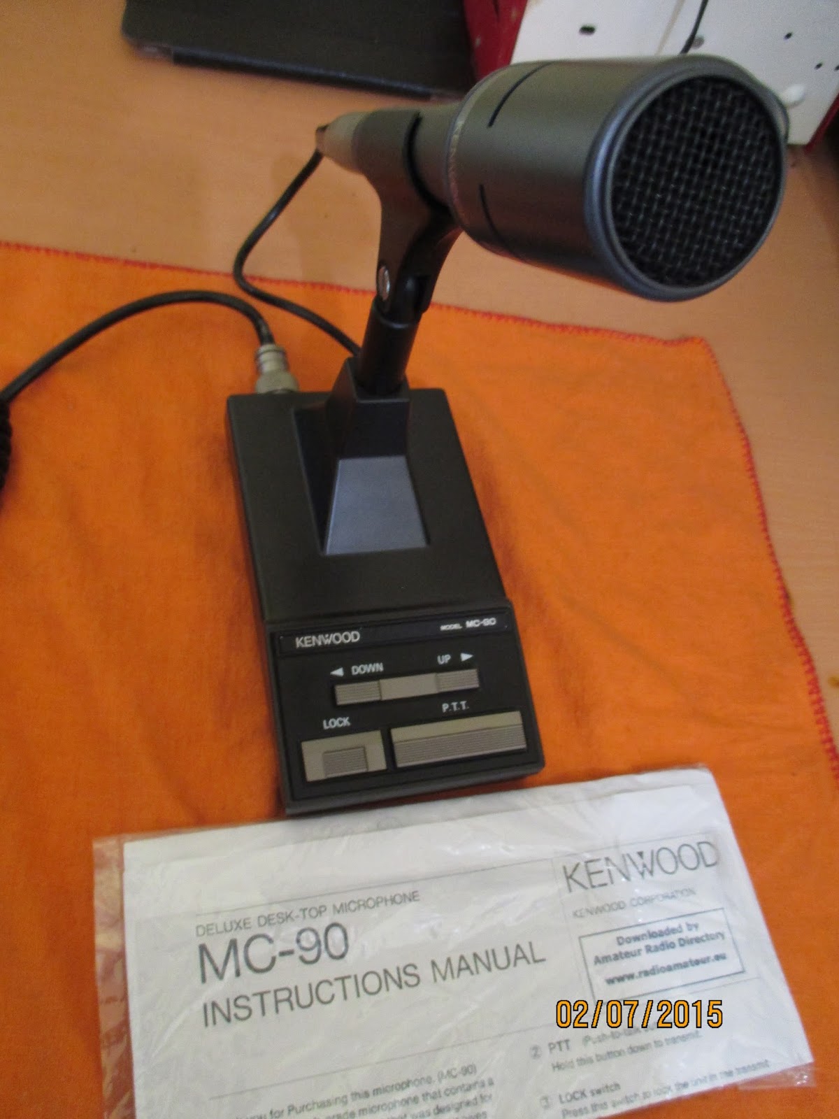BANDA RADIO KENWOOD MC 90