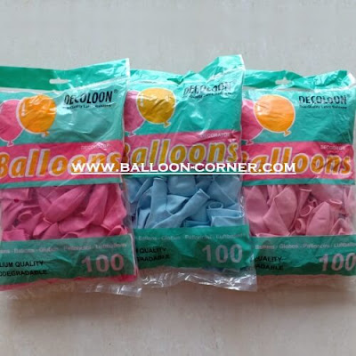 Balon Latex Macaron (DECOTEX)
