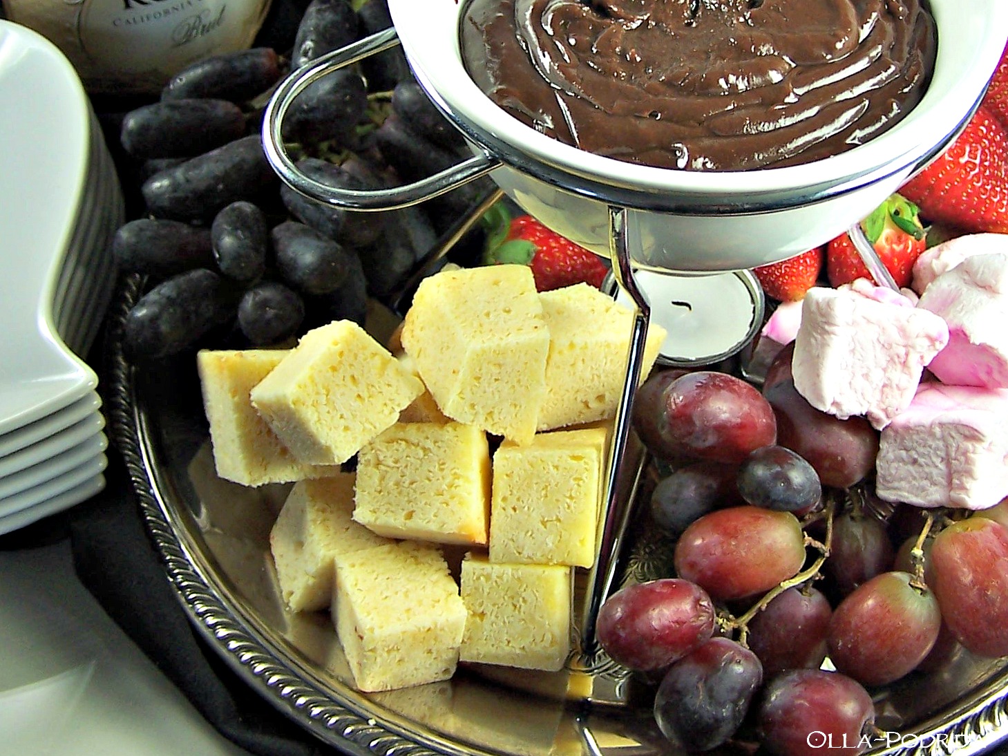 OllaPodrida Chocolate Fondue for Two