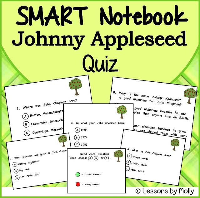 Lessons by Molly Johnny Appleseed