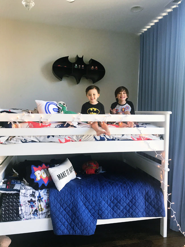 The RoomPlace Bunk Bed, Best Bunk Beds, Black and White Boy's Bedroom
