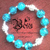 Biżuteria- bransoletki z koralikami crackle i sznurkowe/New Jewelry- earrings and bracelets handmade