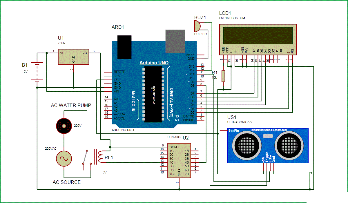 Automatic Water Level Indicator and Controller using Arduino ...