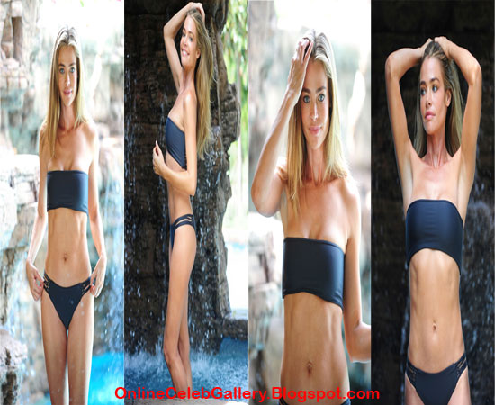 Denise Richards: Bikini Photoshoot in Malibu
