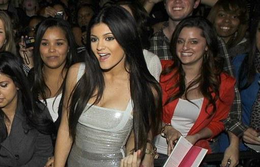 Kylie Jenner Wear a Bandage Dress