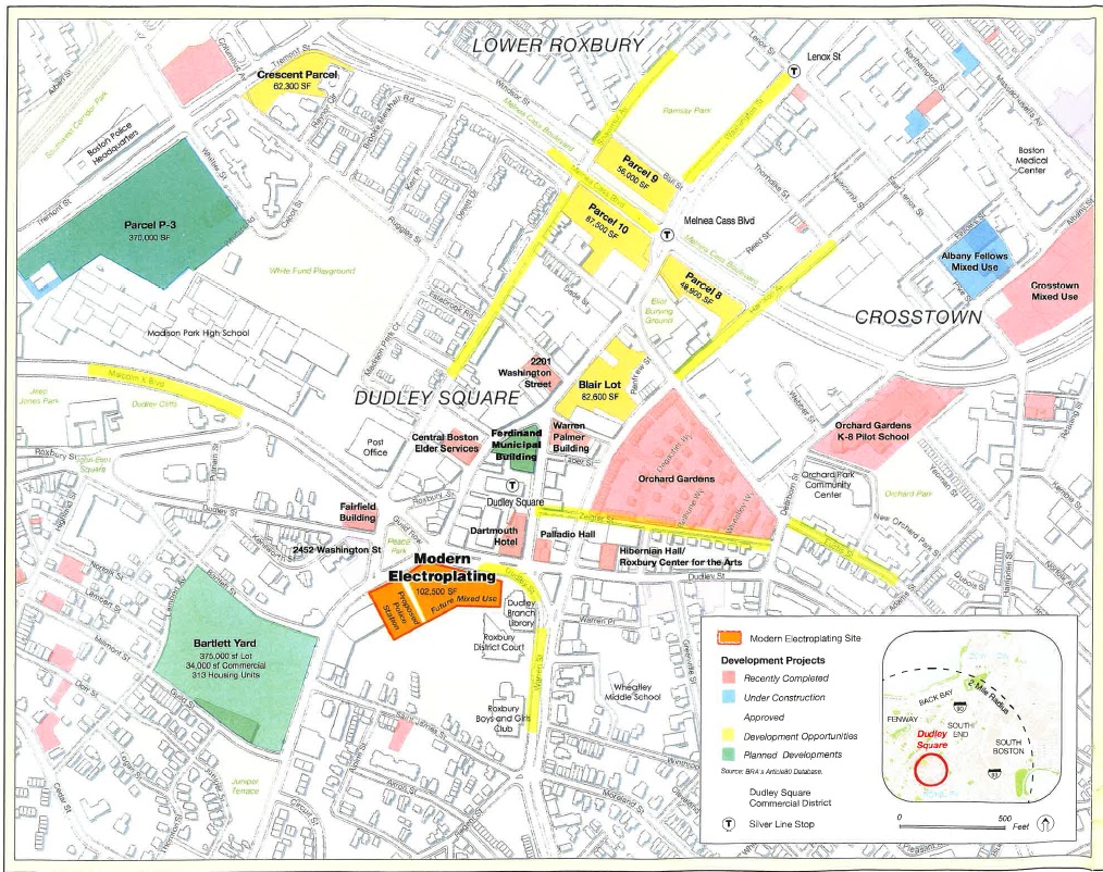 Both Ends of Dudley Development in Dudley the Scorecard