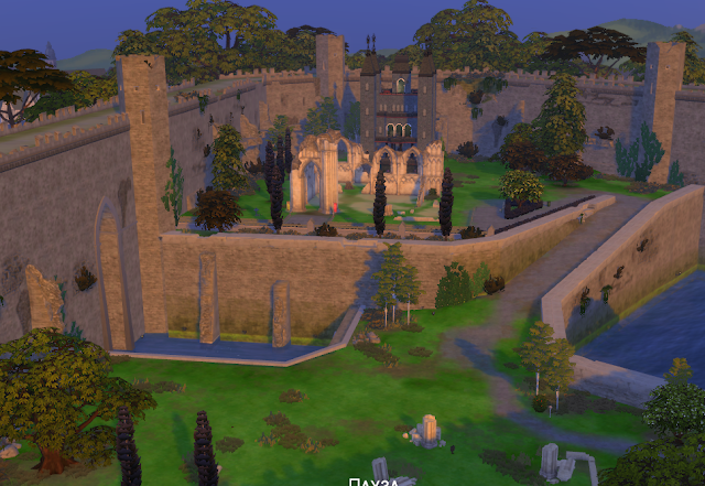 «The Sims 4»: на что сгодятся Древние развалины, крепость в Симс 4, маленький замок для Симс 4,