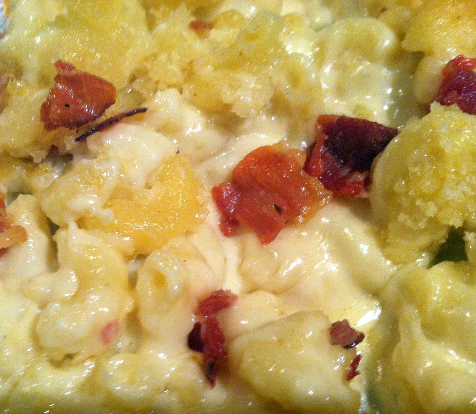 5Cheese Macaroni with Crispy Prosciutto