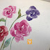Flores de Primavera - Aquarela #13 (Spring Flowers - Watercolor # 13) - VIDEO