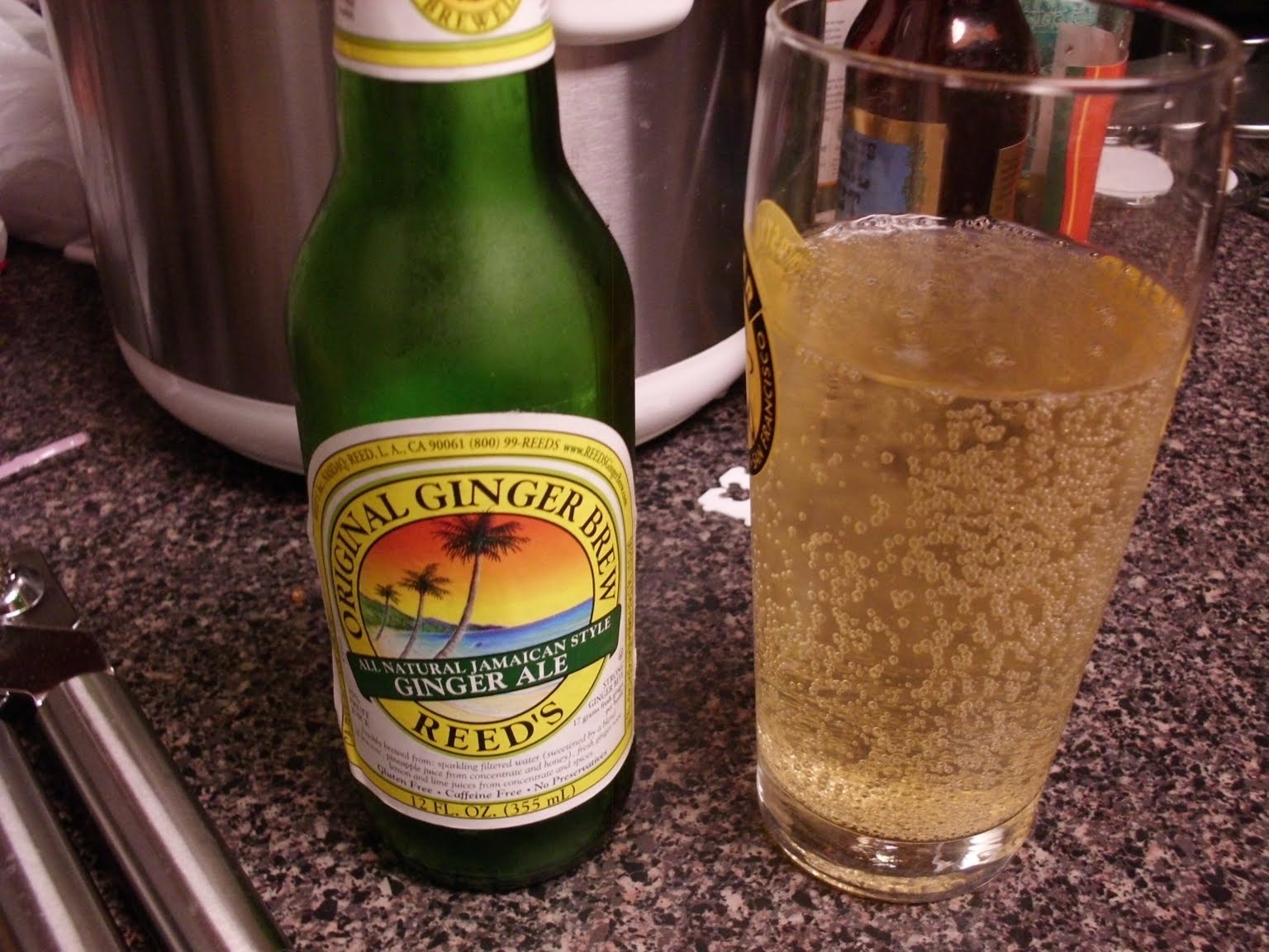 Constructive Culinary Chaos. Compiled. Reed's Original Ginger Brew