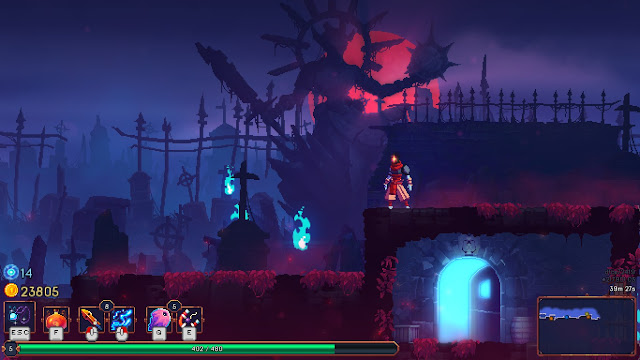 Dead Cells - Some areas are reminiscent of the Castlevania games