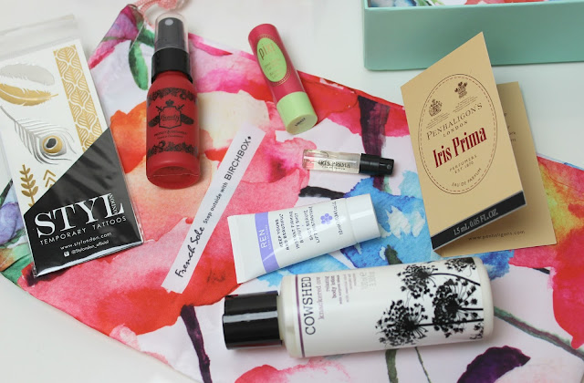 A picture of French Sole June 2015 Birchbox UK