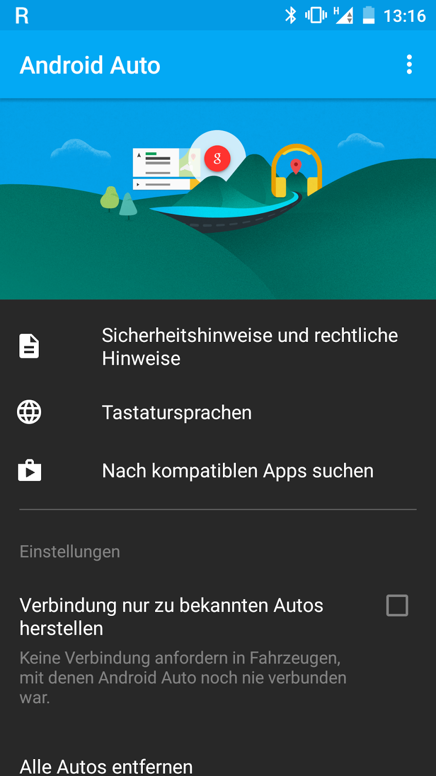 AndroidAuto Entwicklermodus in Android Auto aufrufen