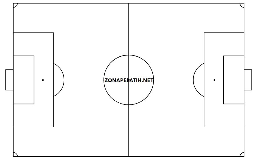 20+ Ide Sketsa Gambar Lapangan Sepak Bola Tea And Lead