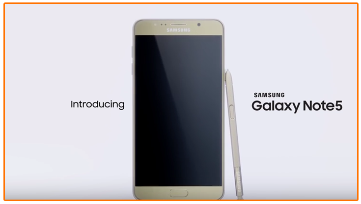 Menikmati Kemewahan  Samsung Galaxy Note 5 terbaru