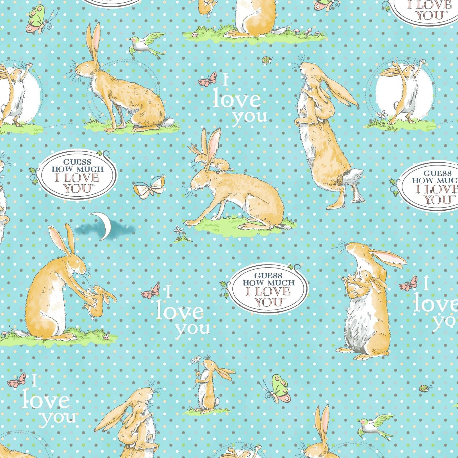 Sew Scrumptious Fabulous 'Guess How Much I Love You' Fabric Giveaway!