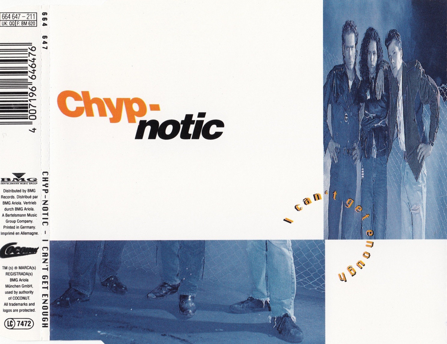 Chyp-Notic - I Cant Get Enough Cdm Flac - 1991-1450