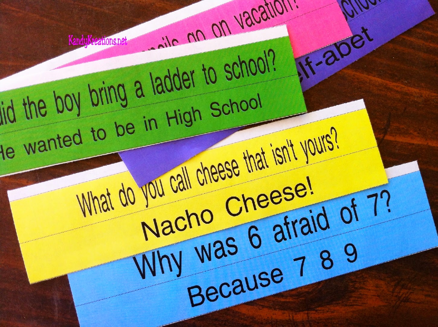 Joke Napkin Ring Free Printables