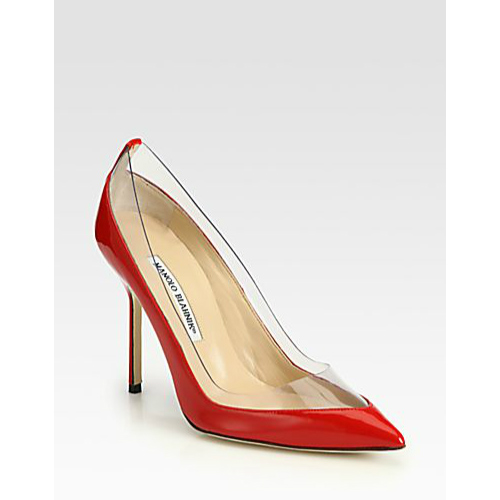 new website for your fashion: Manolo Blahnik Star Patent Leather Red ...