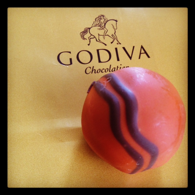 Never Turn Down A Cupcake Godiva Pumpkin Cheesecake Truffle