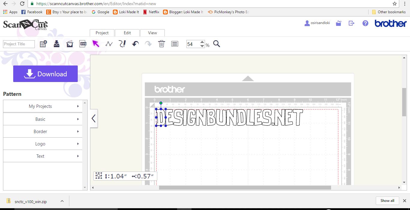 How to use Fonts in ScanNCut Design Bundles