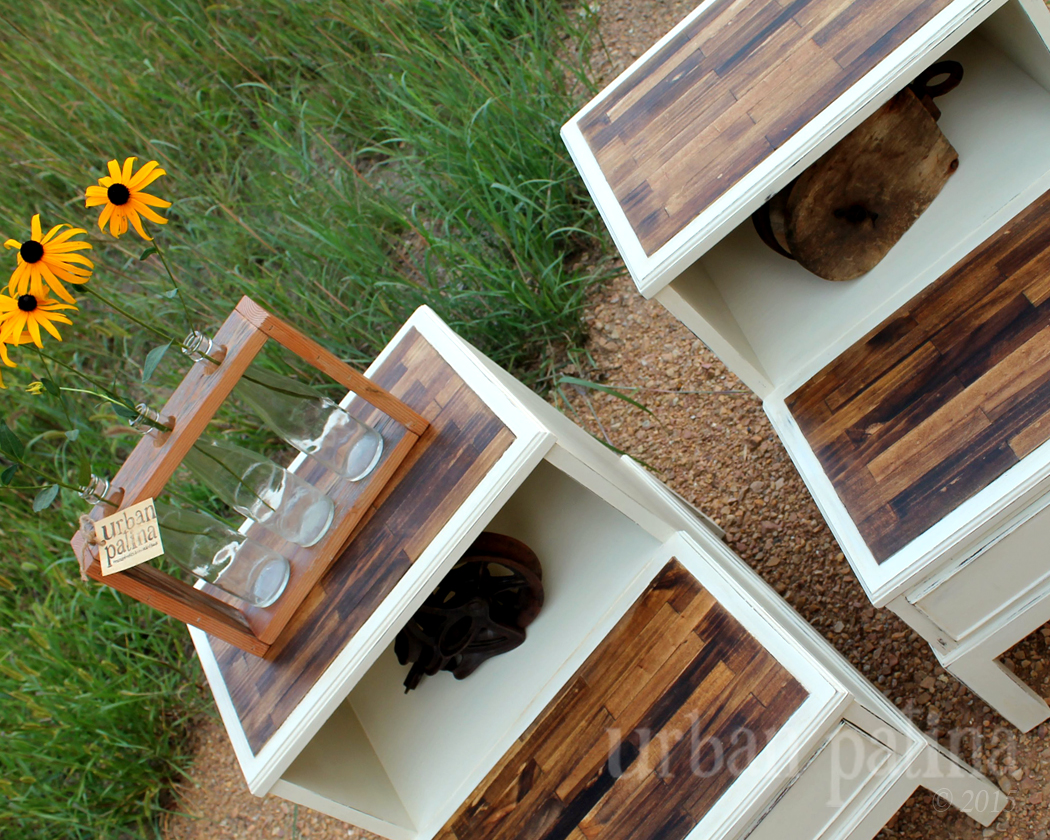 Urban Patina: Authentically Crafted Home + Gift: Modern Rustic End Tables