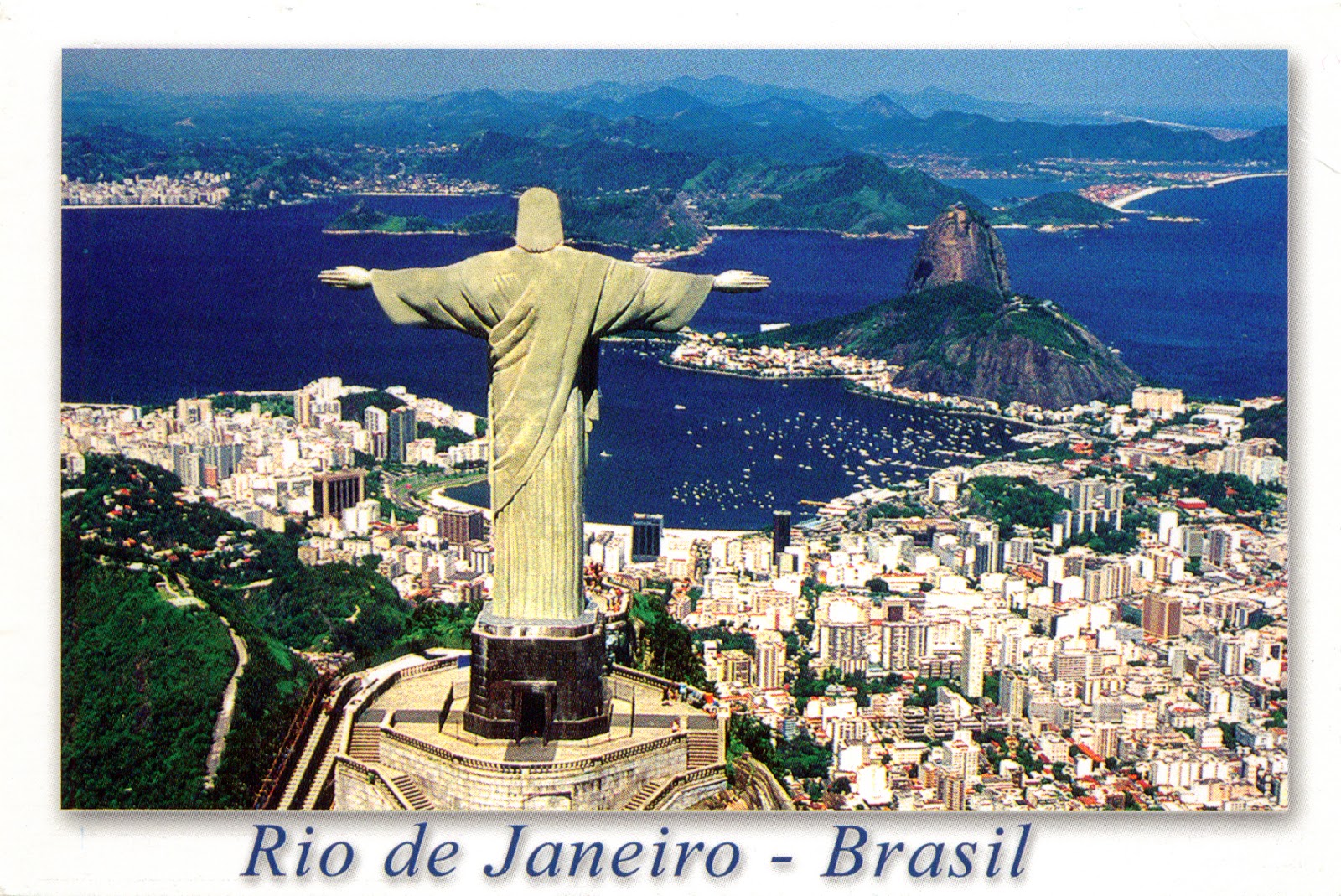 My postcard collection Brazil Rio de Janeiro Carioca Landscapes