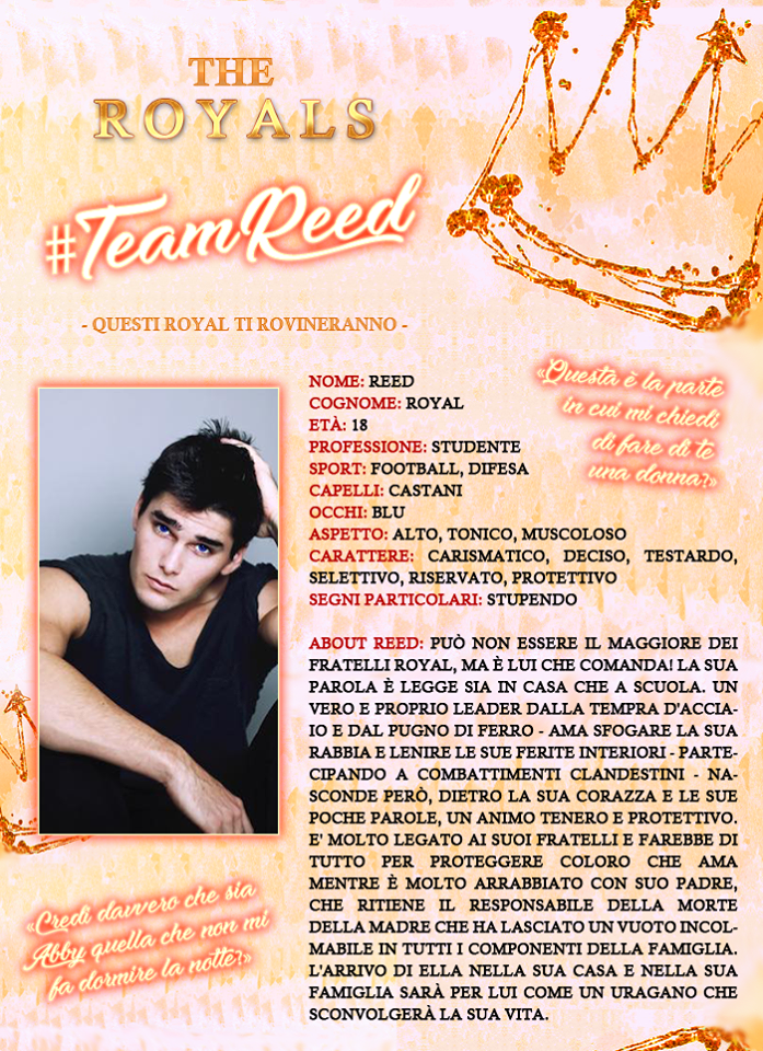 Leggere Romanticamente e Fantasy VI PRESENTO IL MIO ROYAL REED ROYAL