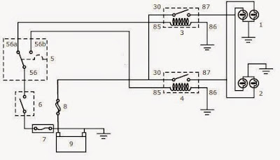 12+ Wiring Diagram Lampu Kepala Kijang Gif