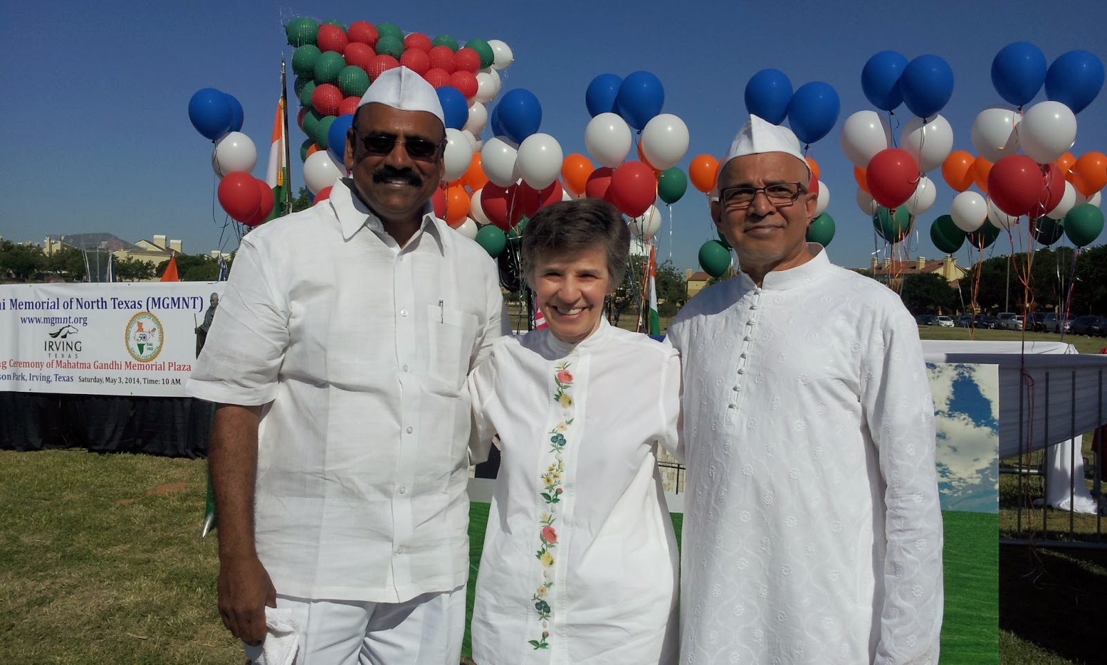 INDIA Ground Breaking Ceremony of Mahatma Gandhi Memorial Plaza in