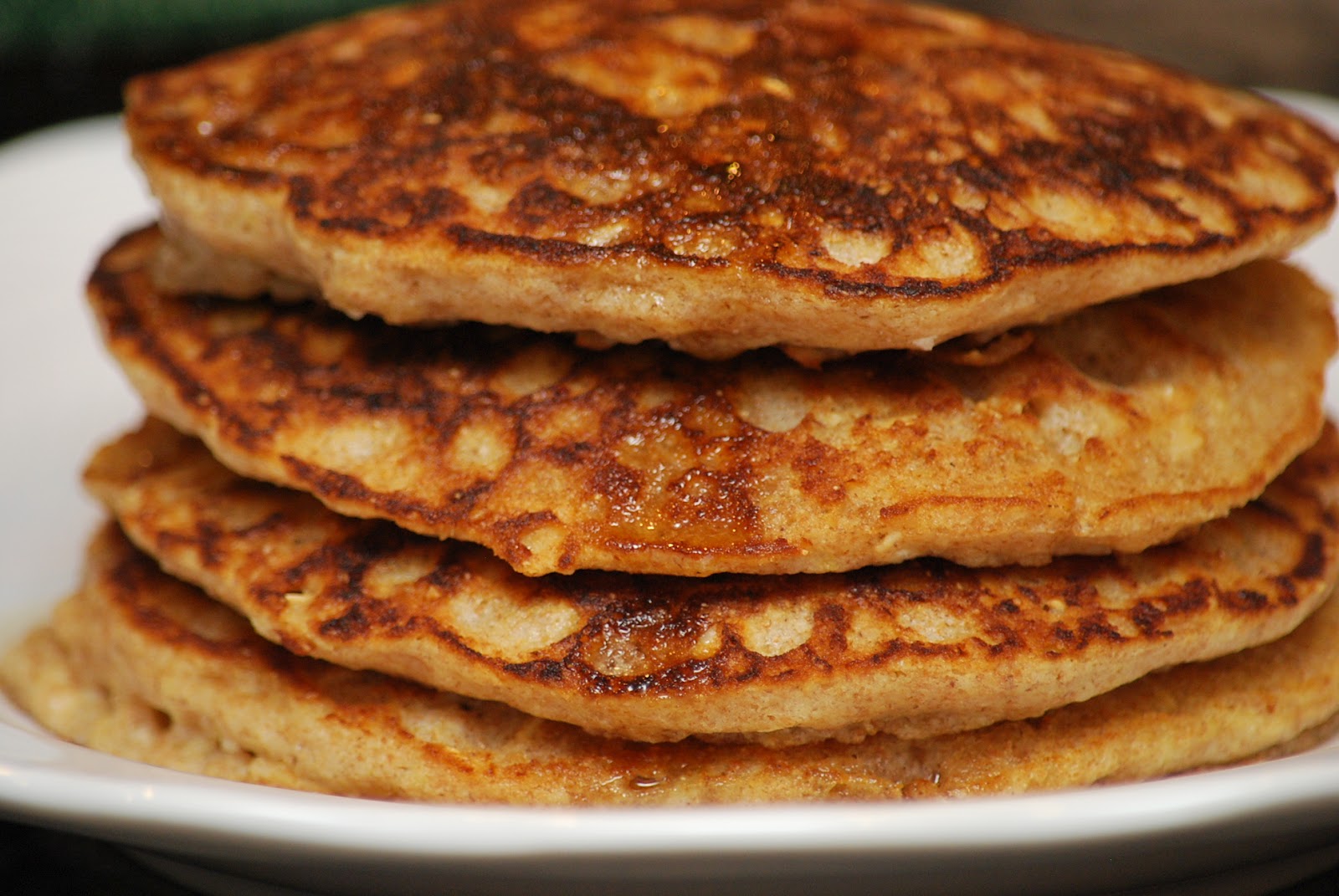 My story in recipes Whole Grain Pancakes