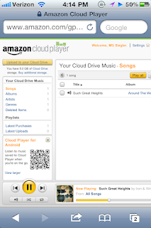 Amazon cloud player for iPhone 