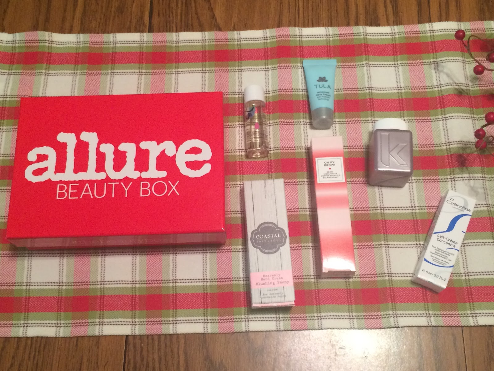 RuthAnne Strong Allure Beauty Box December Round 2