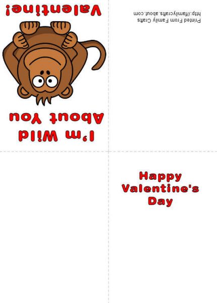 Gitmo State Improve: HOW Towards Crank out A MONKEY PRINTABLE photograph relating to Free Printable Funny Valentines Day Cards identified as Gitmo Place Enhance: HOW Towards Deliver A MONKEY PRINTABLE