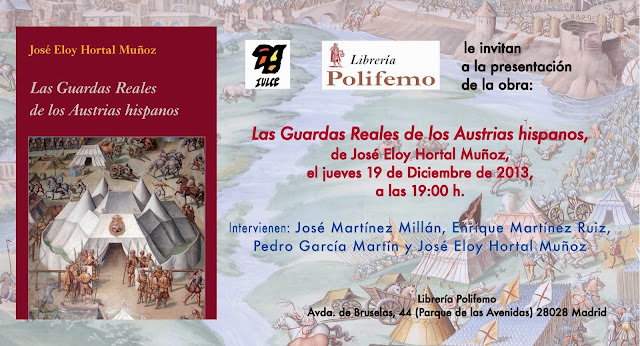 Presentación del Libro Las Guardas reales de los Austrias hispanos.