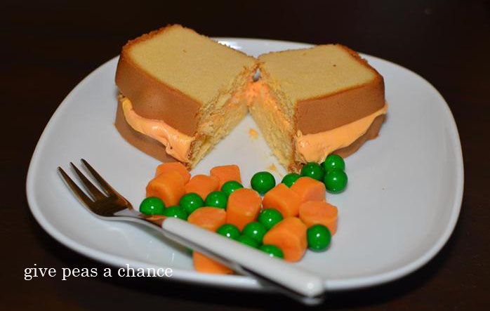 Give Peas a Chance: April Fools... backwards meal