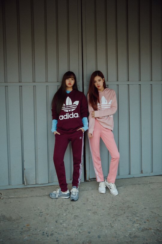180817 [Photos] Blackpink Rosé and Lisa For Adidas