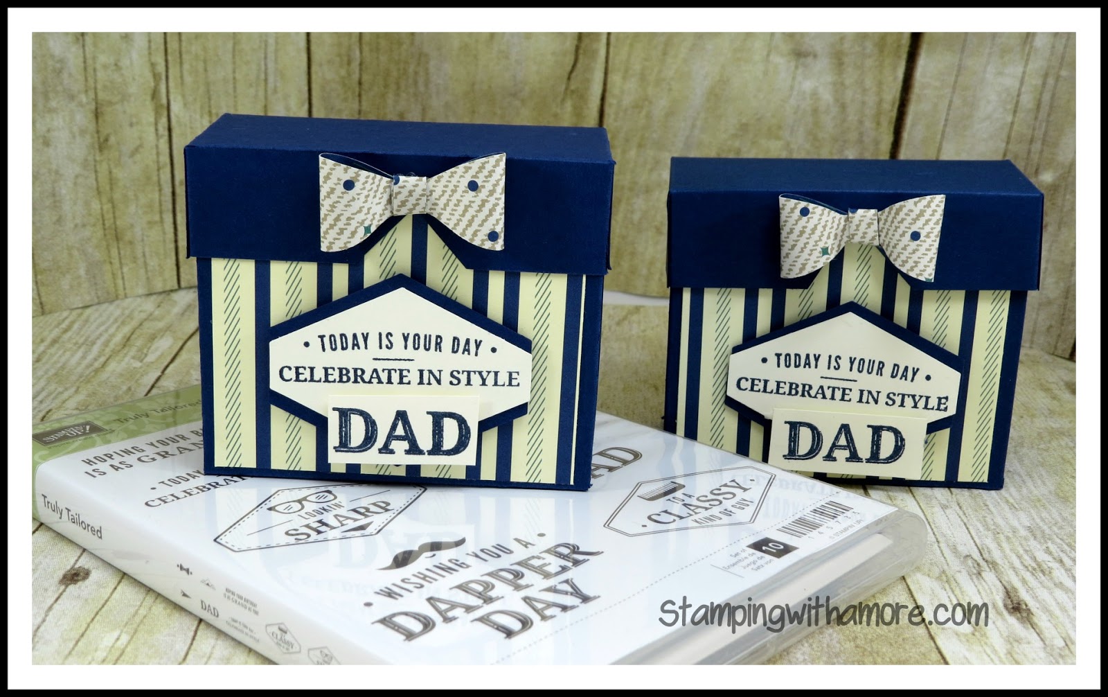 Stampingwithamore Father's Day Celebrate Your Day Treat Box