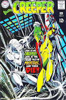 Beware the Creeper v1 #5 dc 1960s silver age comic book cover art by Steve Ditko