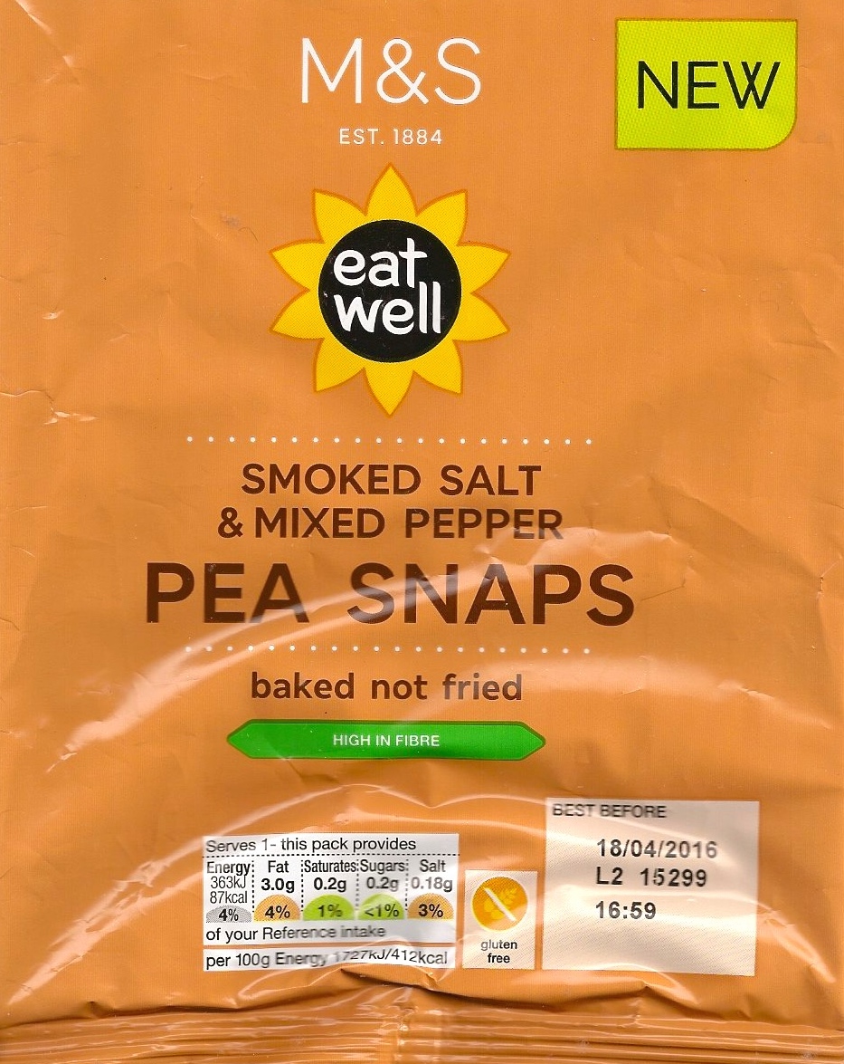 Cheeseburger Crisps & Other Stories M&S Eat Well Smoked Salt & Mixed