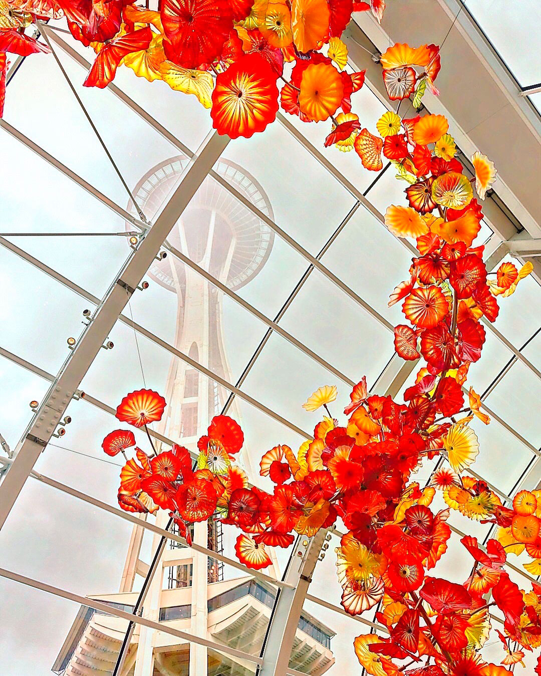 Chihuly Garden and Glass Seattle, WA Plain Chicken