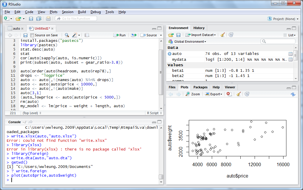 R by examples: R for Stata users (Part 3)