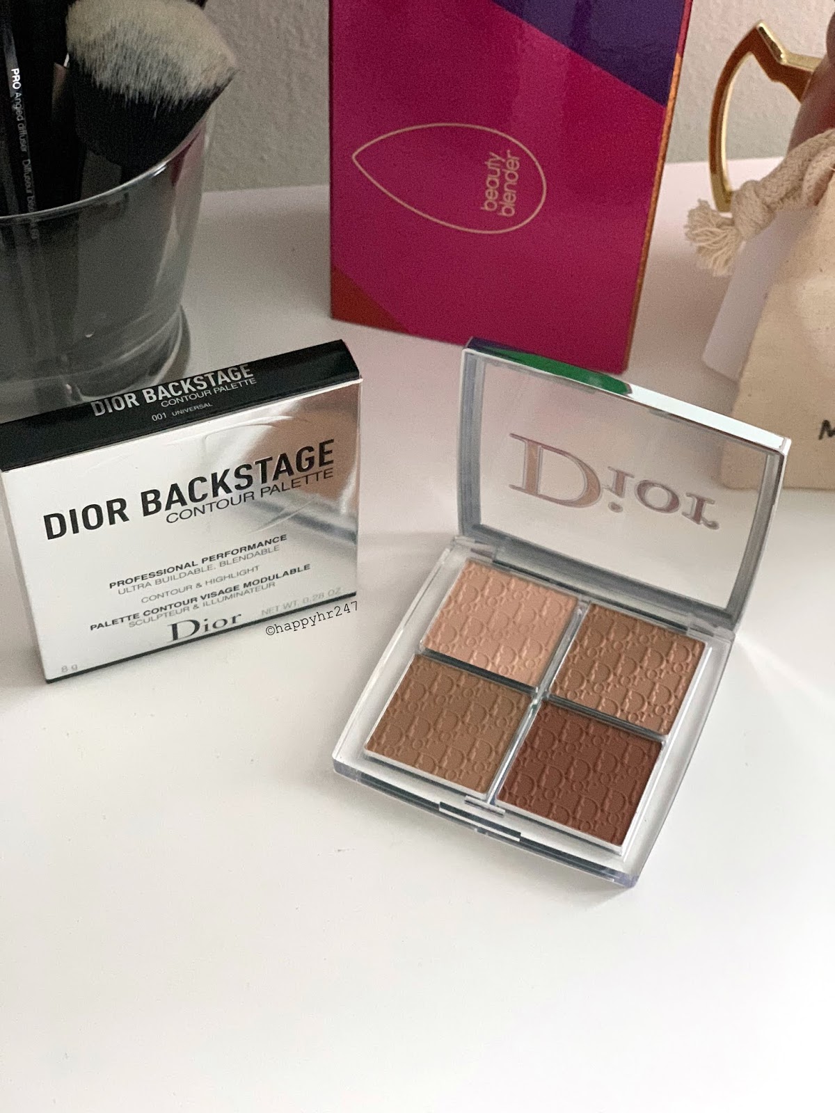 Product Review Dior Backstage Contour Palette