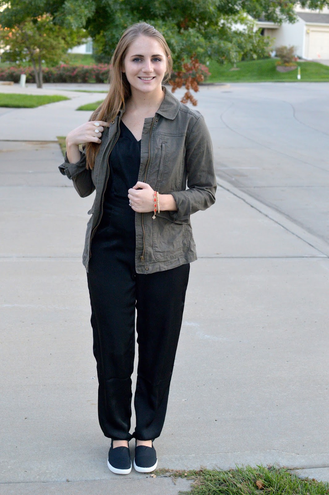 dress down a jumpsuit