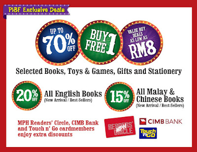 MPH BOOKERVILLE CARNIVAL SALE @ Putrajaya International Book Fair