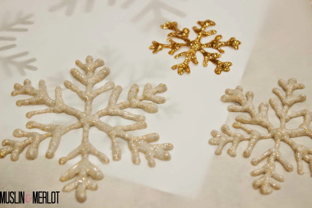 Glue Gun Snowflakes! Muslin and Merlot